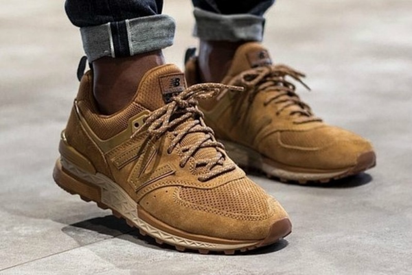 Giày New Balance 574 Sport 'Sand' MS574DD - Ảnh 3