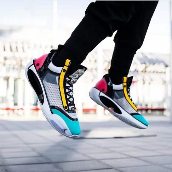 Giày Nike Air Jordan 34 GS 'Guo Ailun' CZ7743-100 - Ảnh 2