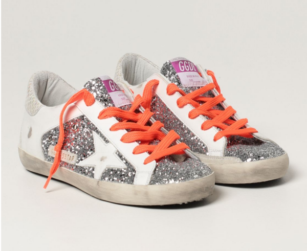 Giày Golden Goose Superstar 'Silver Ice' GWF00104-F001630-70148 - Ảnh 4