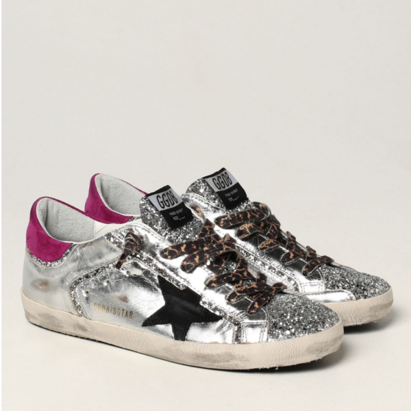 Giày Golden Goose Wmns Superstar 'Silver' GWF00103-F002001-70191 - Ảnh 3