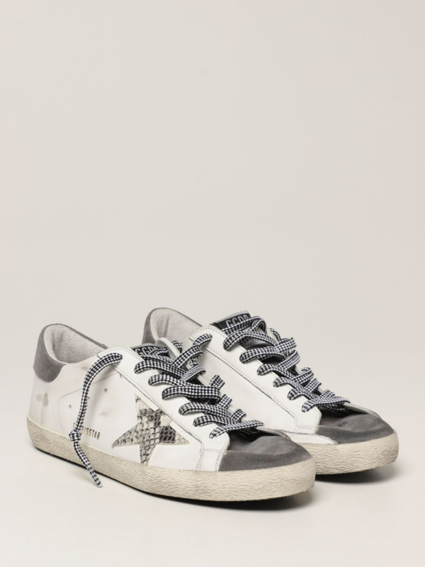Giày Golden Goose Supper Star 'White' GMF00101 F002045 10772 - Ảnh 7