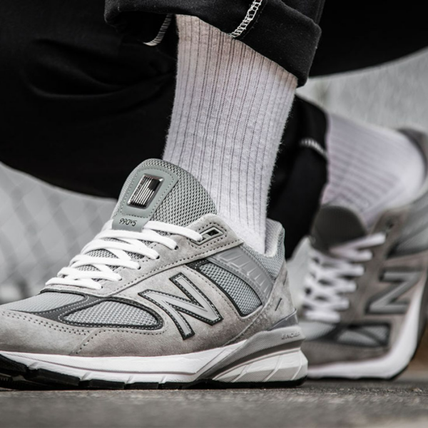 Giày New Balance 990v5 Made In USA 'Grey' M990GL5 - Ảnh 3