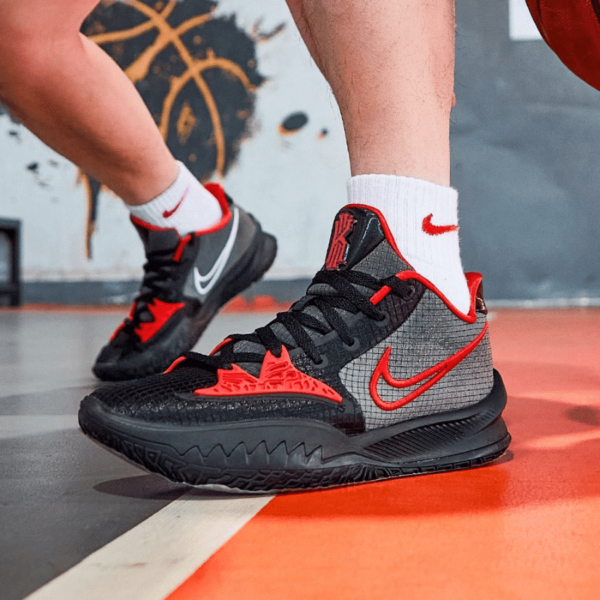 Giày Nike Kyrie Low 4 EP 'Black Red' CZ0105-006 - Ảnh 3