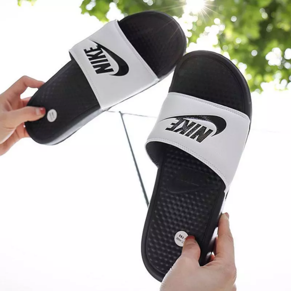 Dép Nike Benassi Slides 'White' 343880-100 - Ảnh 2