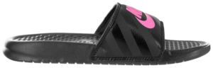 Dép Nike Wmns Benassi JDI 'Black Vivid Pink' 343881-061