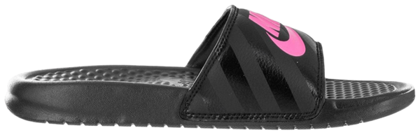 Dép Nike Wmns Benassi JDI 'Black Vivid Pink' 343881-061