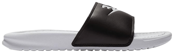 Dép Nike Benassi JDI LTD 'Black White Silver' 343881-104