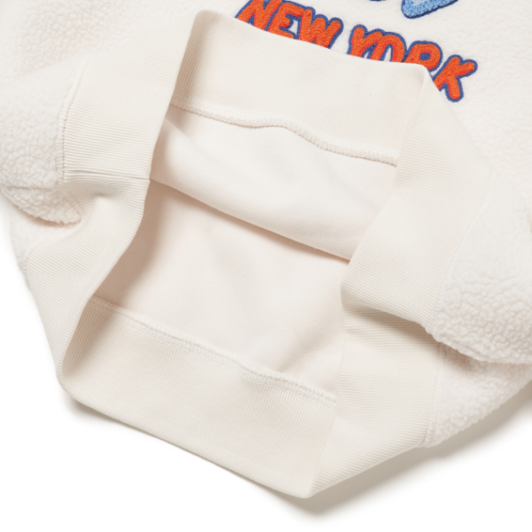 Áo MLB Like Fleece Overfit Sweatshirt New York Yankees 3AMTF5316-50CRS - Ảnh 3