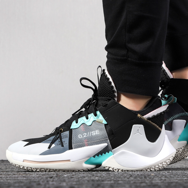 Giày Nike Jordan Why Not Zer0.2 SE PF 'Black Vast Grey' AV4126-001 - Ảnh 2