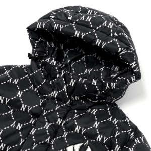 Alternative view of Áo MLB Monogram Diamond Lightweight Short Padded NY Yankees 3ADJM0316-50BKS