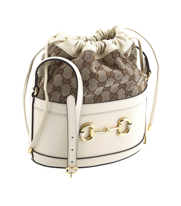 Túi Gucci 1955 Horsebit Small Bucket Bag 6021181 DBUG 9095 - Ảnh 2