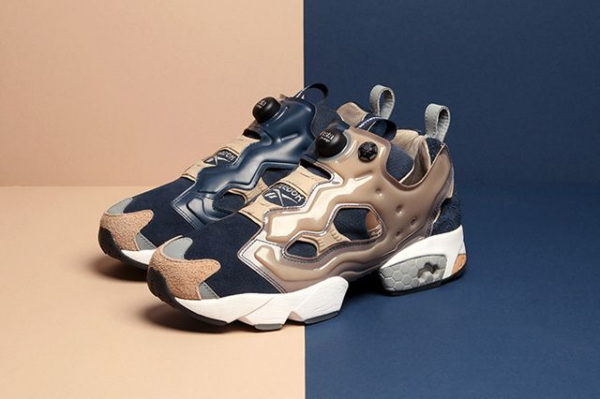 Giày Reebok Footpatrol x InstaPump Fury OG Navy V61538 - Ảnh 4