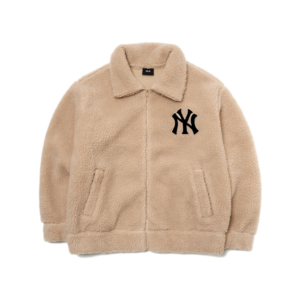 Áo MLB Basic Stand Neck Dumble Fleece Jumper NY Yankees 3AJPF0316-50SAS