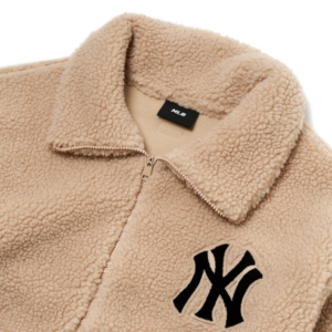 Alternative view of Áo MLB Basic Stand Neck Dumble Fleece Jumper NY Yankees 3AJPF0316-50SAS