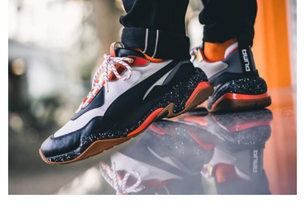 Giày Puma Thunder Electric Jr 'Mandarine Red' 368461-01 - Ảnh 4