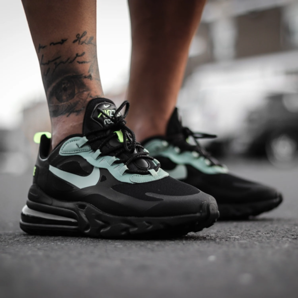 Giày Nike Air Max 270 React 'Black Volt' CW7474-001 - Ảnh 2