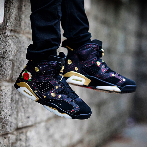Giày Nike Air Jordan 6 Retro BG 'Chinese New Year' AA2495-021 - Ảnh 4