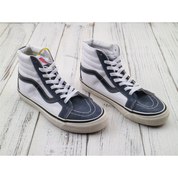 Giày Vans Sk8-Hi DX 'Dark Grey White' VN0A38GFUQ1 - Ảnh 6