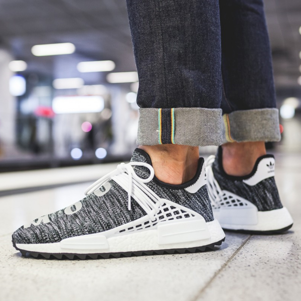 Giày Addias Pharrell x NMD Human Race Trail 'Oreo' AC7359 - Ảnh 3