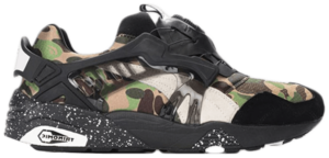 Giày Puma A Bathing Ape x Disc Blaze 'Camo' 358846-01