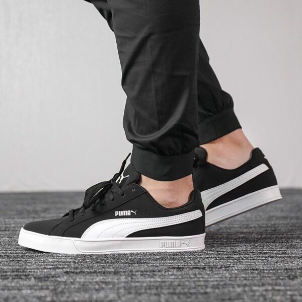 Giày Puma Smash Vulc Leather Trainers 359622-09 - Ảnh 2