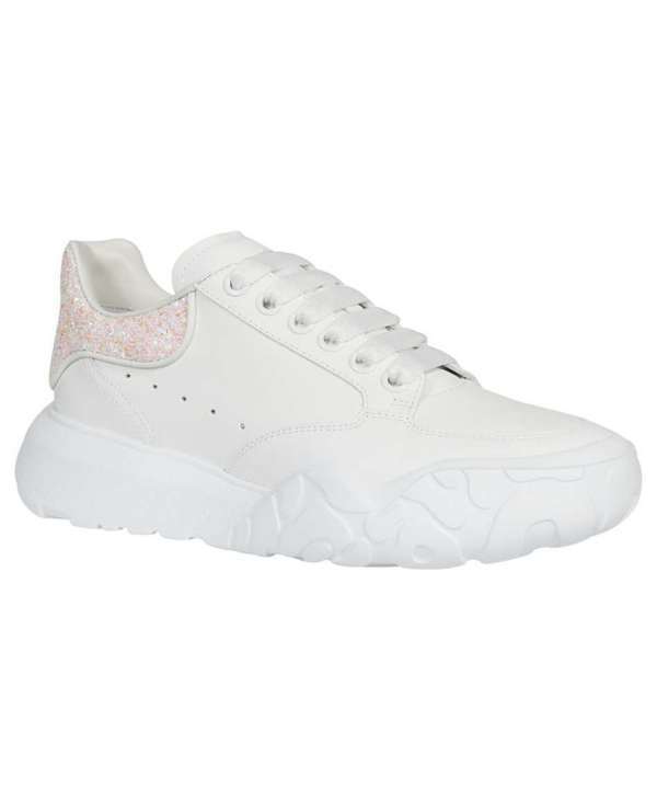 Giày Alexander Mc.Queen New Court Sneakers White 657566 WIA91 9395 - Ảnh 2
