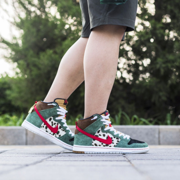 Giày Nike Dunk High SB 'Walk The Dog' BQ6827-300 - Ảnh 7