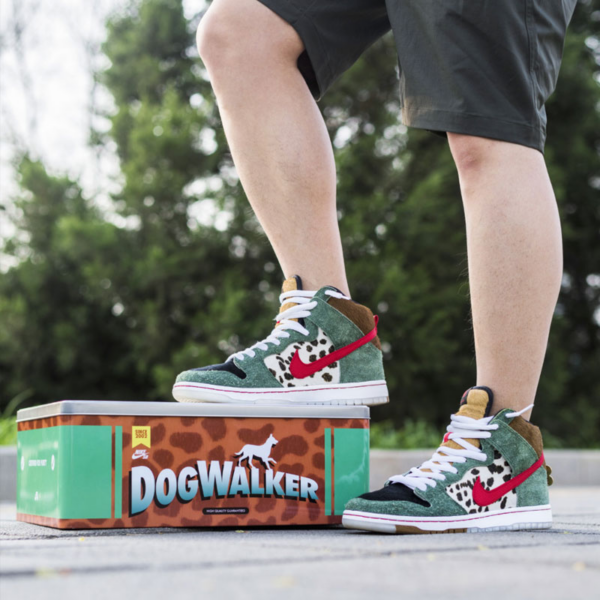 Giày Nike Dunk High SB 'Walk The Dog' BQ6827-300 - Ảnh 6