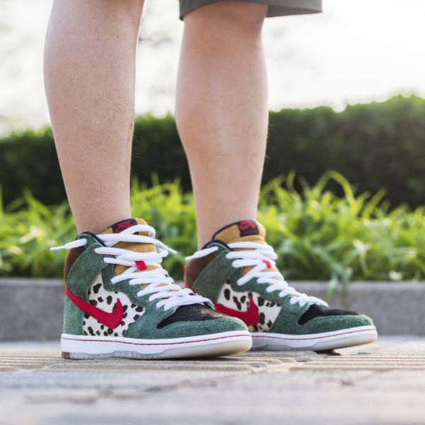 Giày Nike Dunk High SB 'Walk The Dog' BQ6827-300 - Ảnh 4