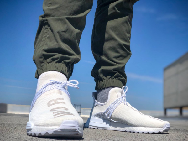 Giày Adidas Pharrell x NMD Human Race Trail 'Blank Canvas' AC7031 - Ảnh 5