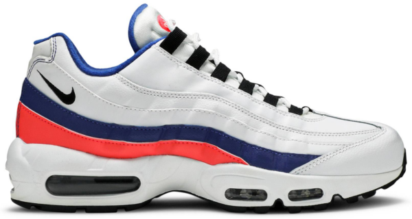 Giày Nike Air Max 95 Essential 'White Solar Red' 749766-106