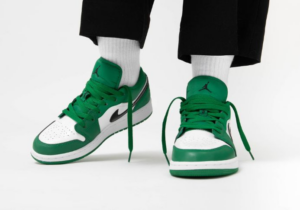 Giay Nike Air Jordan 1 Low 'Pine Green' 553558-301