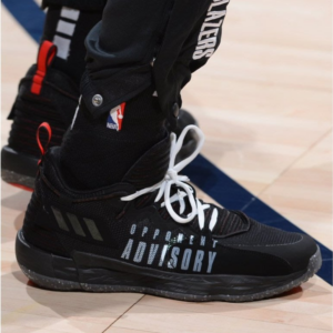 Giay Adidas Dame 7 Extply Opponent Advisory 'Triple Black' GV9872