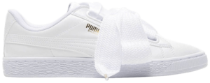 Giày Puma Basket Heart Patent Leather White 363073-02