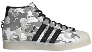Giày Adidas Pro Model Features Camo and Smiling Emoji Print GZ7812