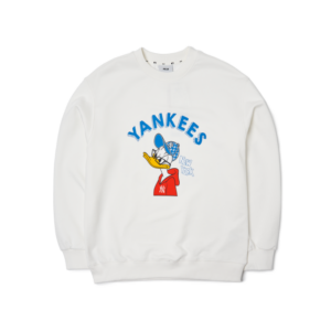 Áo MLB X DISNEY Donald Duck Front Print 3AMTD1014-50IVS