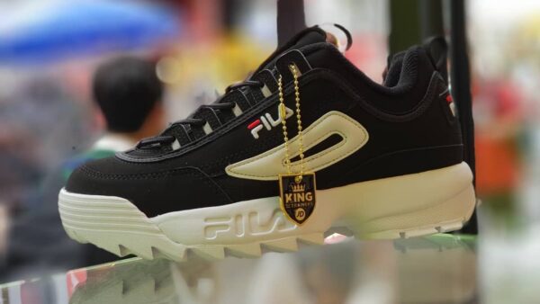 Giày Fila Disruptor 2 II Black White FS1HTA3083X-WBK - Ảnh 4