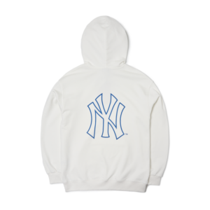 Alternative view of Áo MLB X DISNEY Donlad Duck Big Logo Overfit Hoodie NY Yankees 3AHDD1014-50IVS