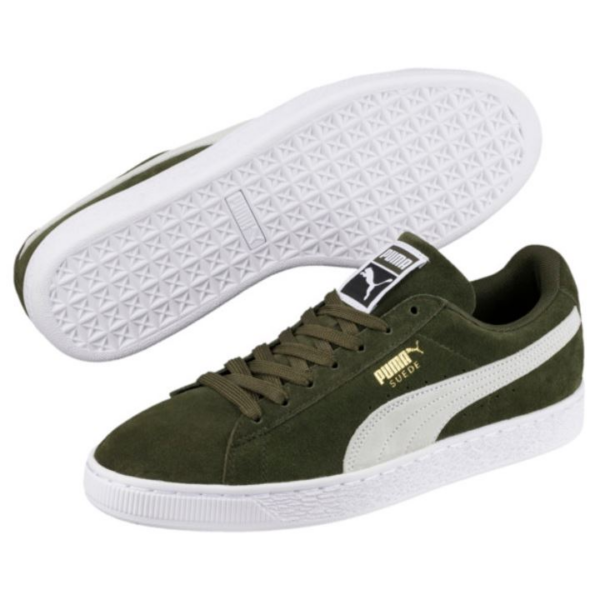 Giày Puma Suede Classic Green White 365347-33 - Ảnh 4