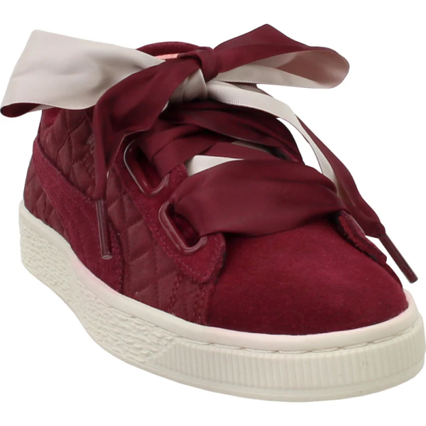 Giày Puma Wmns Suede Heart Quilt 'Cordovan' 365462-01 - Ảnh 6