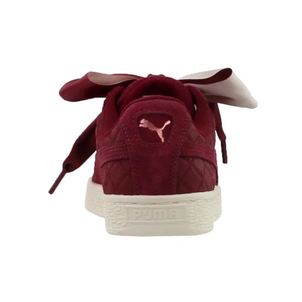 Giày Puma Wmns Suede Heart Quilt 'Cordovan' 365462-01 - Ảnh 5