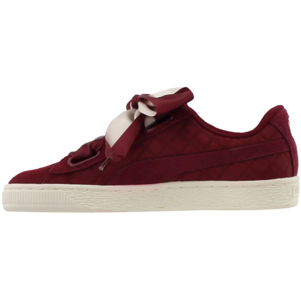 Giày Puma Wmns Suede Heart Quilt 'Cordovan' 365462-01 - Ảnh 3
