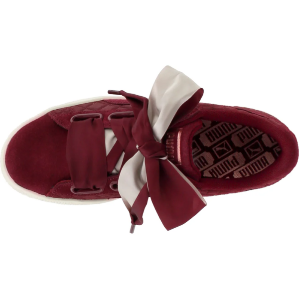 Giày Puma Wmns Suede Heart Quilt 'Cordovan' 365462-01 - Ảnh 8