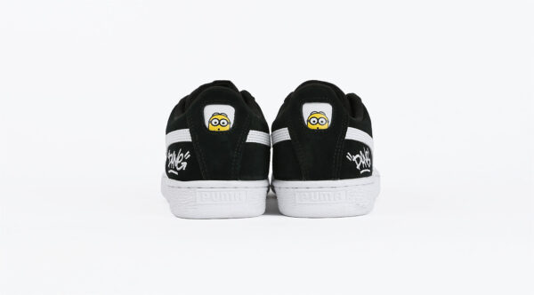 Giày Puma Minions Suede Jr Puma Black Puma White 365527-03 - Ảnh 2