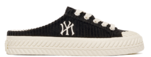 Giày MLB Playball Corduroy Mule FL New York Yankees 'Black' 3AMUUD116-50BKS