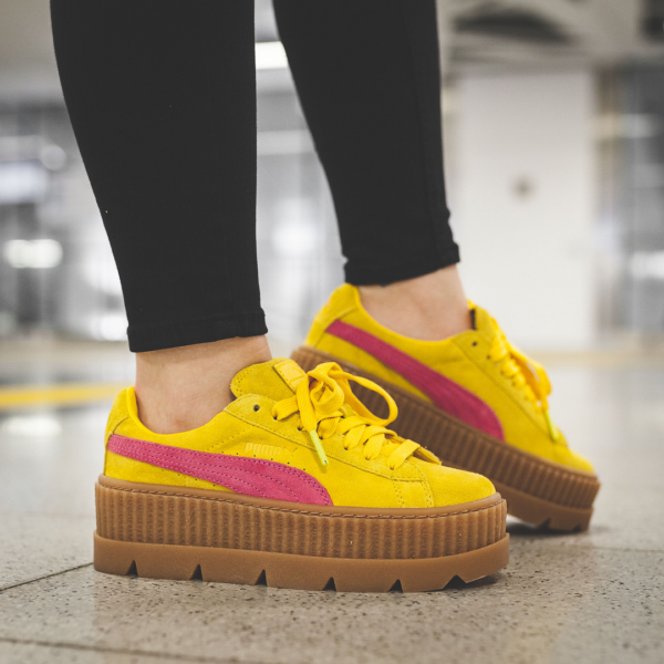 Giày Puma Fenty x Wmns Cleated Creeper 'Lemon' 366268-03 - Ảnh 2