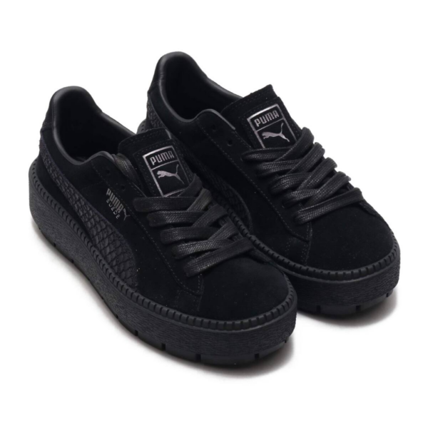 Giày Puma Suede Platform Animal 'Black' 367814-01 - Ảnh 5