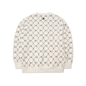 Alternative view of Áo MLB Monogram Diamond New York Yankees 'White' 3AMTM0314-50CRS