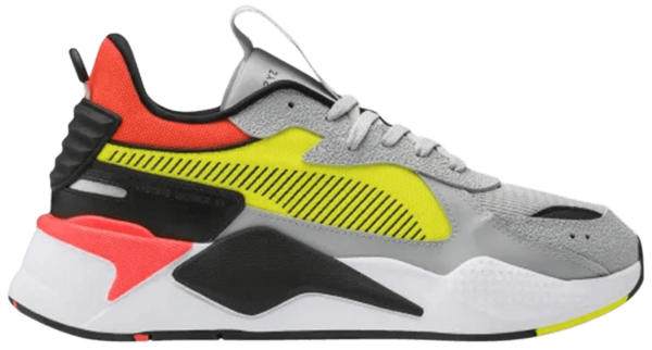 Giày Puma RS-X Hard drive Grey 'Yellow Red' 369818-01