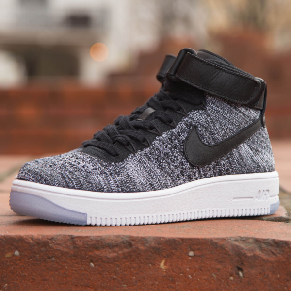 Giày Nike Wmns Air Force 1 Flyknit 'Oreo' 818018-001 - Ảnh 4